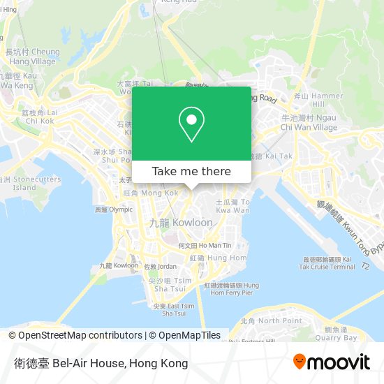 衛德臺 Bel-Air House地圖