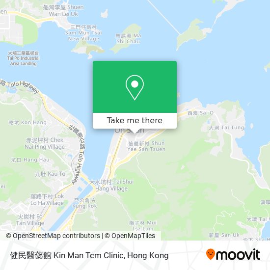 健民醫藥館 Kin Man Tcm Clinic map