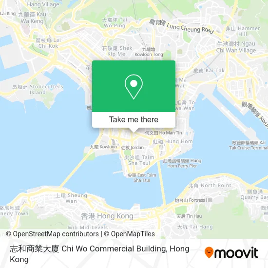 志和商業大廈 Chi Wo Commercial Building地圖