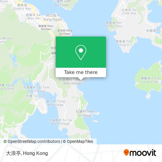 大浪亭 map