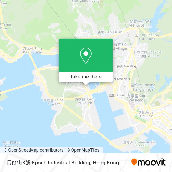 長好街8號 Epoch Industrial Building map