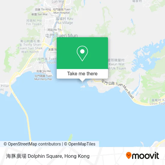 海豚廣場 Dolphin Square map