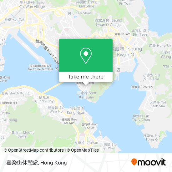 嘉榮街休憩處 map
