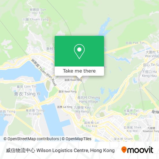 威信物流中心 Wilson Logistics Centre map