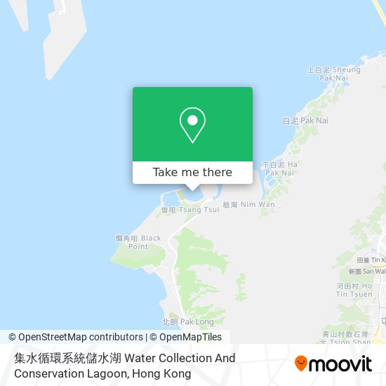 集水循環系統儲水湖 Water Collection And Conservation Lagoon地圖