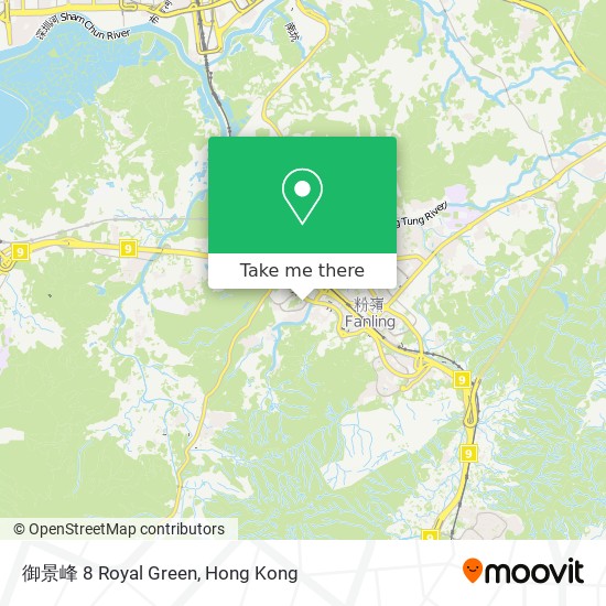 御景峰 8 Royal Green map
