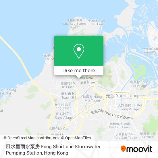 風水里雨水泵房 Fung Shui Lane Stormwater Pumping Station map