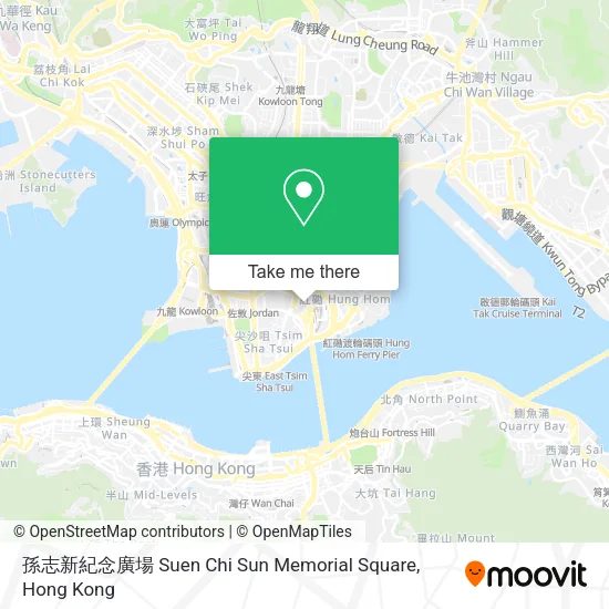 孫志新紀念廣場 Suen Chi Sun Memorial Square map