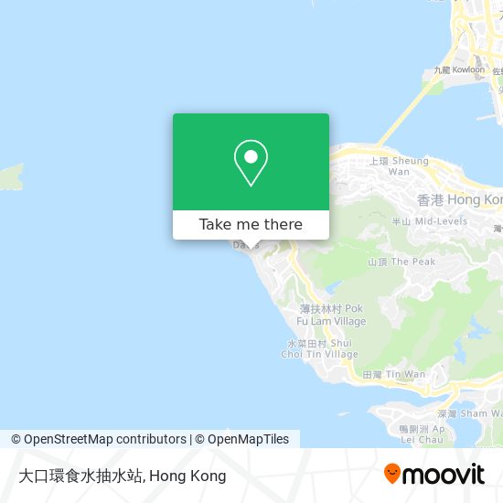 大口環食水抽水站地圖