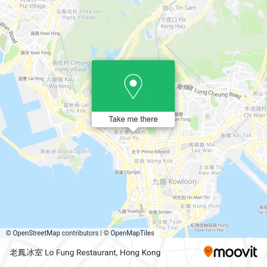 老鳳冰室 Lo Fung Restaurant map