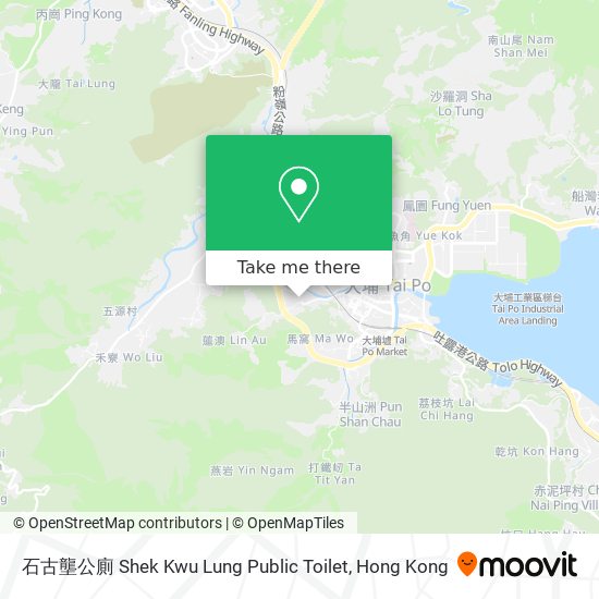 石古壟公廁 Shek Kwu Lung Public Toilet map