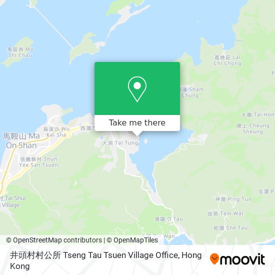 井頭村村公所 Tseng Tau Tsuen Village Office map