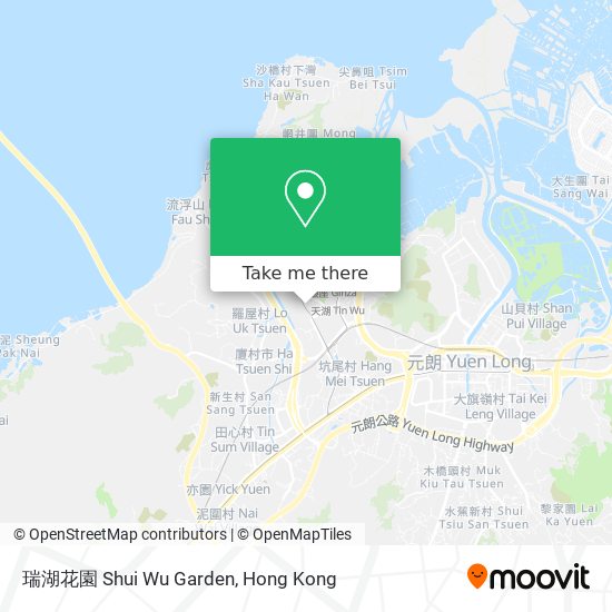 瑞湖花園 Shui Wu Garden map