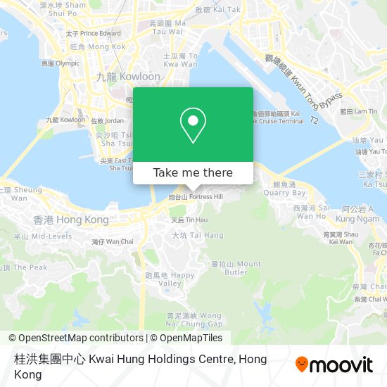 桂洪集團中心 Kwai Hung Holdings Centre地圖