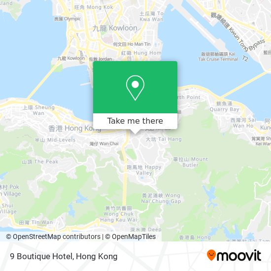 9 Boutique Hotel map