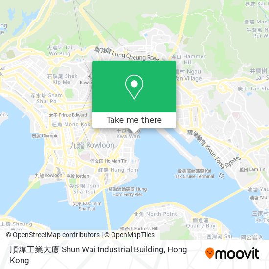 順煒工業大廈 Shun Wai Industrial Building map