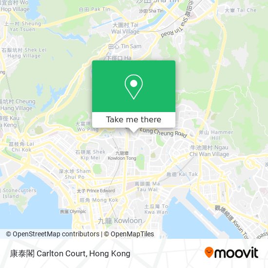 康泰閣 Carlton Court map