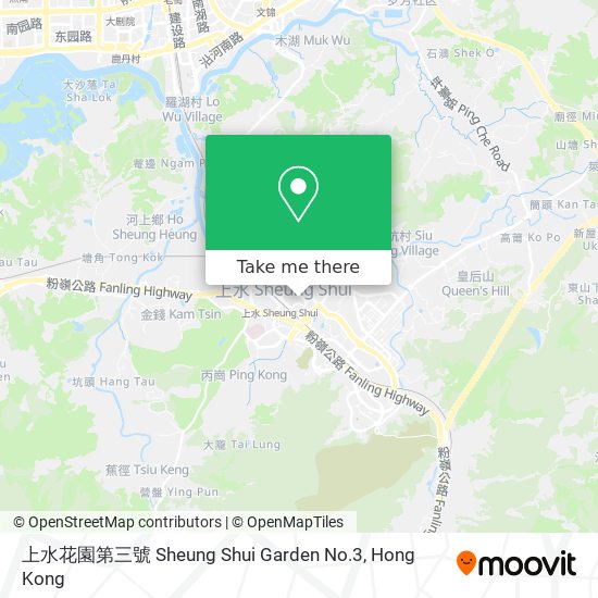 上水花園第三號 Sheung Shui Garden No.3 map