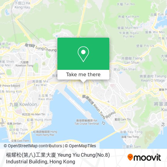 楊耀松(第八)工業大廈 Yeung Yiu Chung(No.8) Industrial Building map