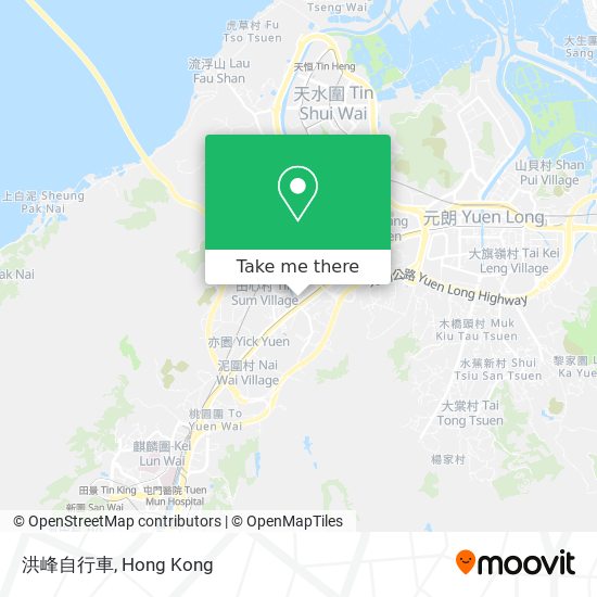 洪峰自行車 map