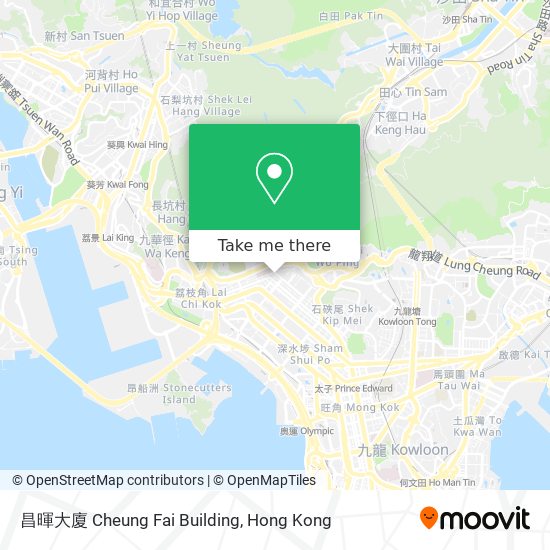 昌暉大廈 Cheung Fai Building map