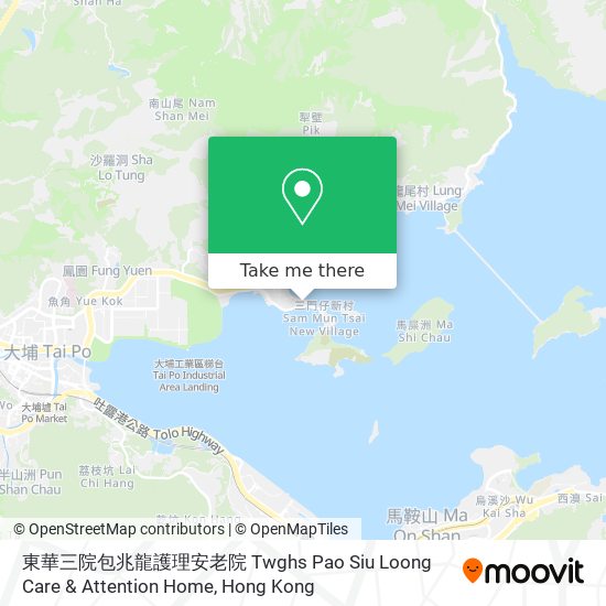 東華三院包兆龍護理安老院 Twghs Pao Siu Loong Care & Attention Home map