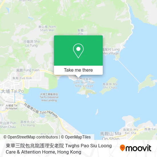 東華三院包兆龍護理安老院 Twghs Pao Siu Loong Care & Attention Home map