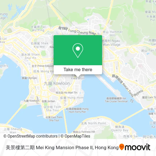 美景樓第二期 Mei King Mansion Phase II map