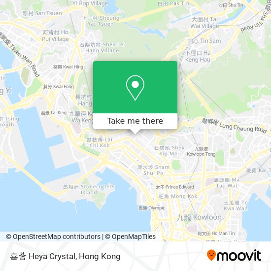 喜薈 Heya Crystal map