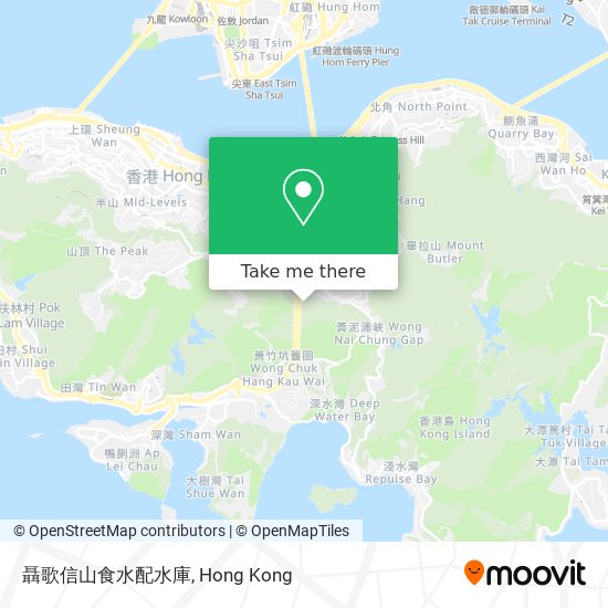 聶歌信山食水配水庫地圖
