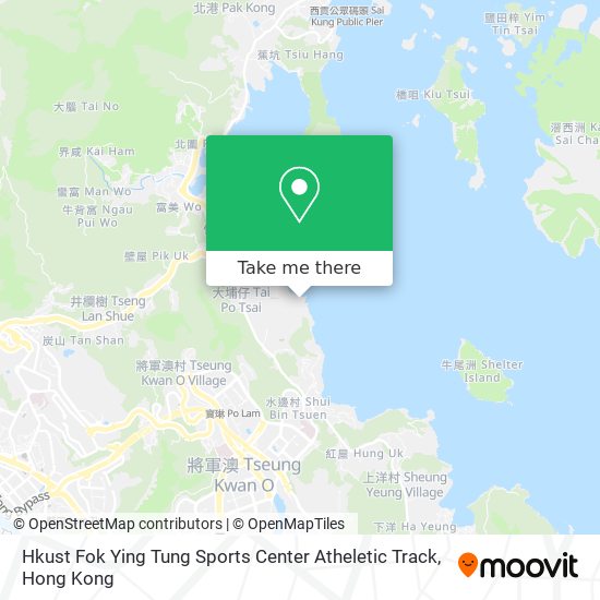 Hkust Fok Ying Tung Sports Center Atheletic Track map