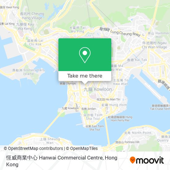 恆威商業中心 Hanwai Commercial Centre map