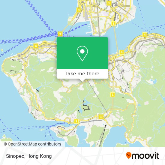 Sinopec map