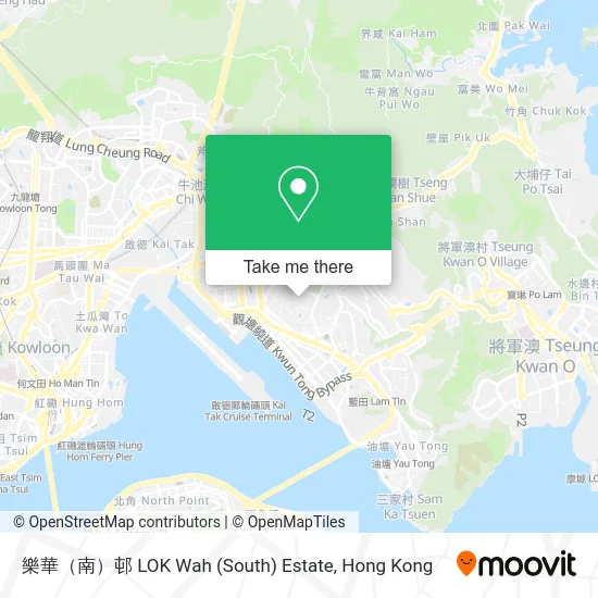 樂華（南）邨 LOK Wah (South) Estate map