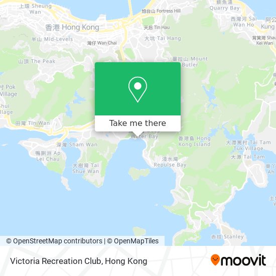 Victoria Recreation Club map