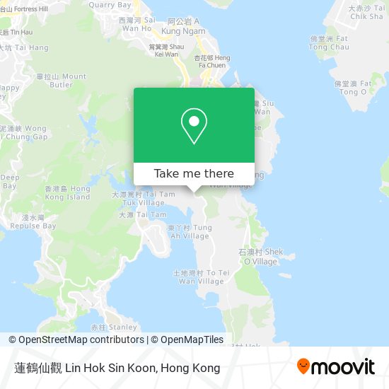 蓮鶴仙觀 Lin Hok Sin Koon地圖