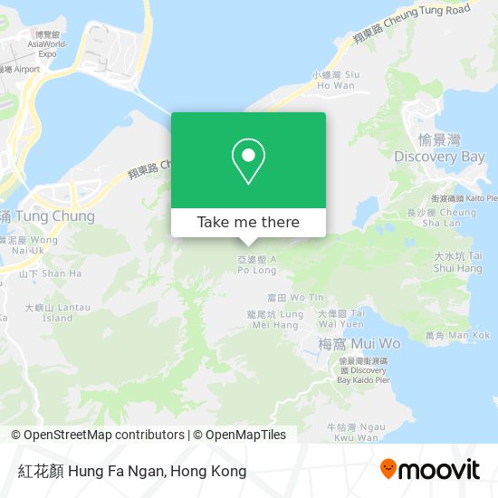紅花顏 Hung Fa Ngan map
