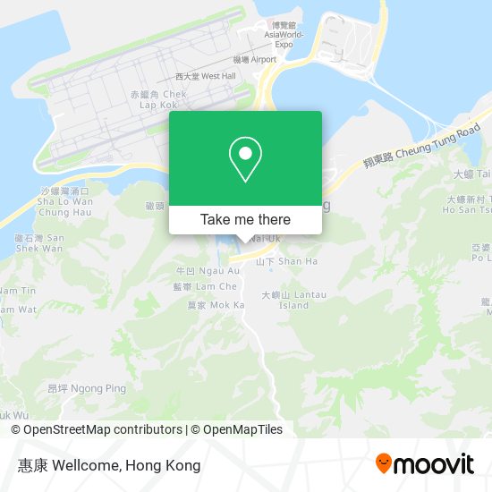 惠康 Wellcome map