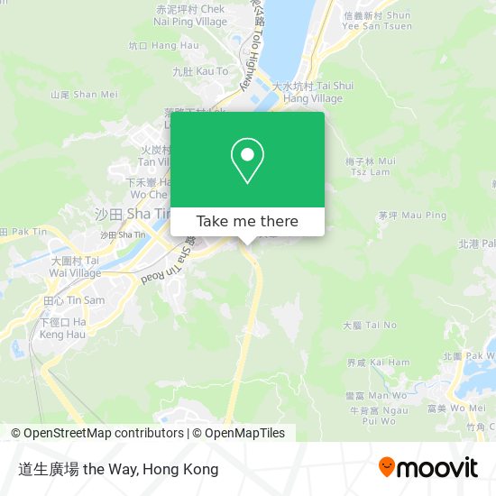 道生廣場 the Way map