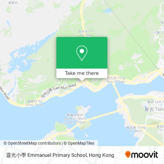 靈光小學 Emmanuel Primary School map