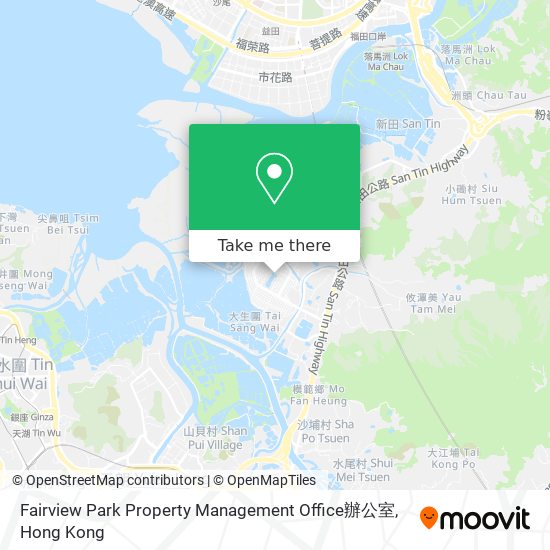 Fairview Park Property Management Office辦公室 map