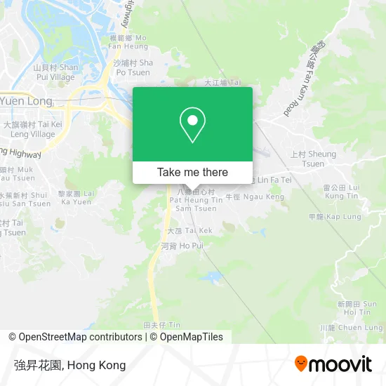 強昇花園 map
