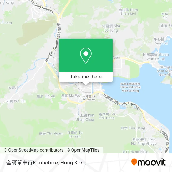 金寶單車行Kimbobike地圖