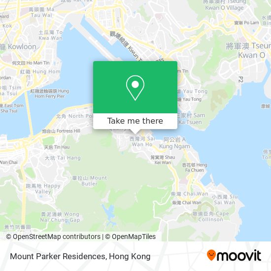 Mount Parker Residences map