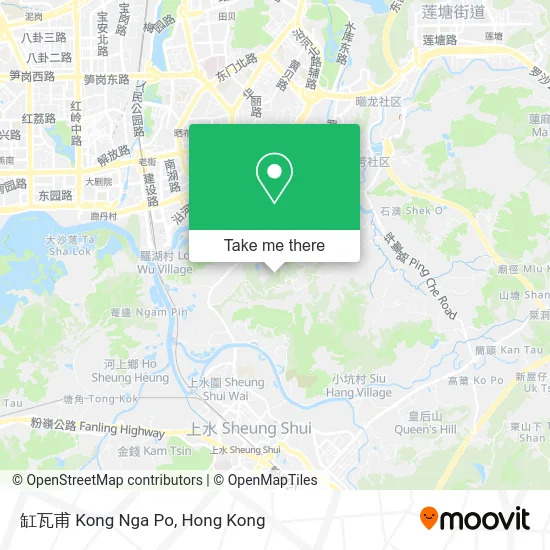 缸瓦甫 Kong Nga Po map
