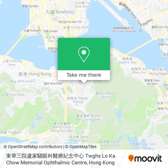 東華三院盧家騶眼科醫療紀念中心 Twghs Lo Ka Chow Memorial Ophthalmic Centre map