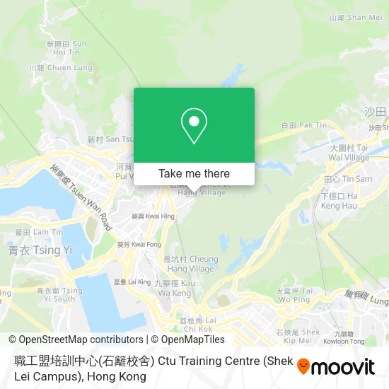 職工盟培訓中心(石籬校舍) Ctu Training Centre (Shek Lei Campus) map