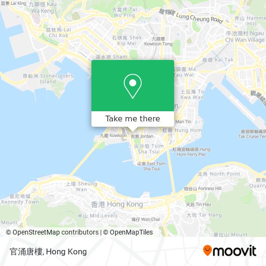 官涌唐樓 map