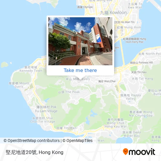 堅尼地道20號 map