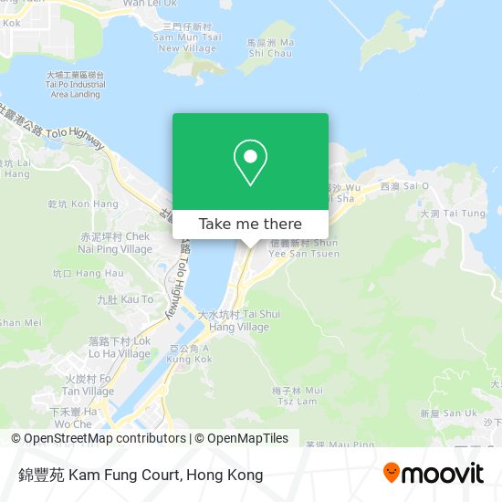 錦豐苑 Kam Fung Court地圖